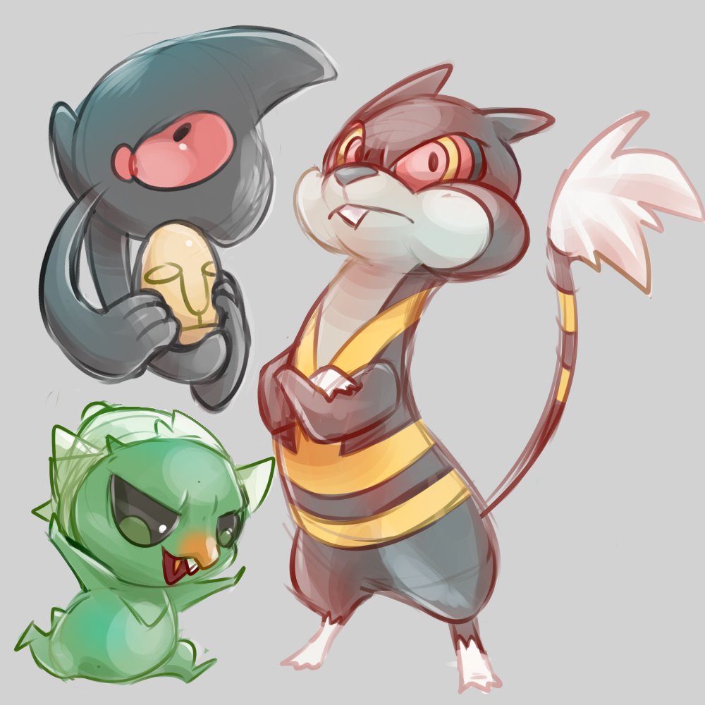 procyonidaes's tweet photo. random number generator pokemon doodles https://t.co/WT1rZXJbCA