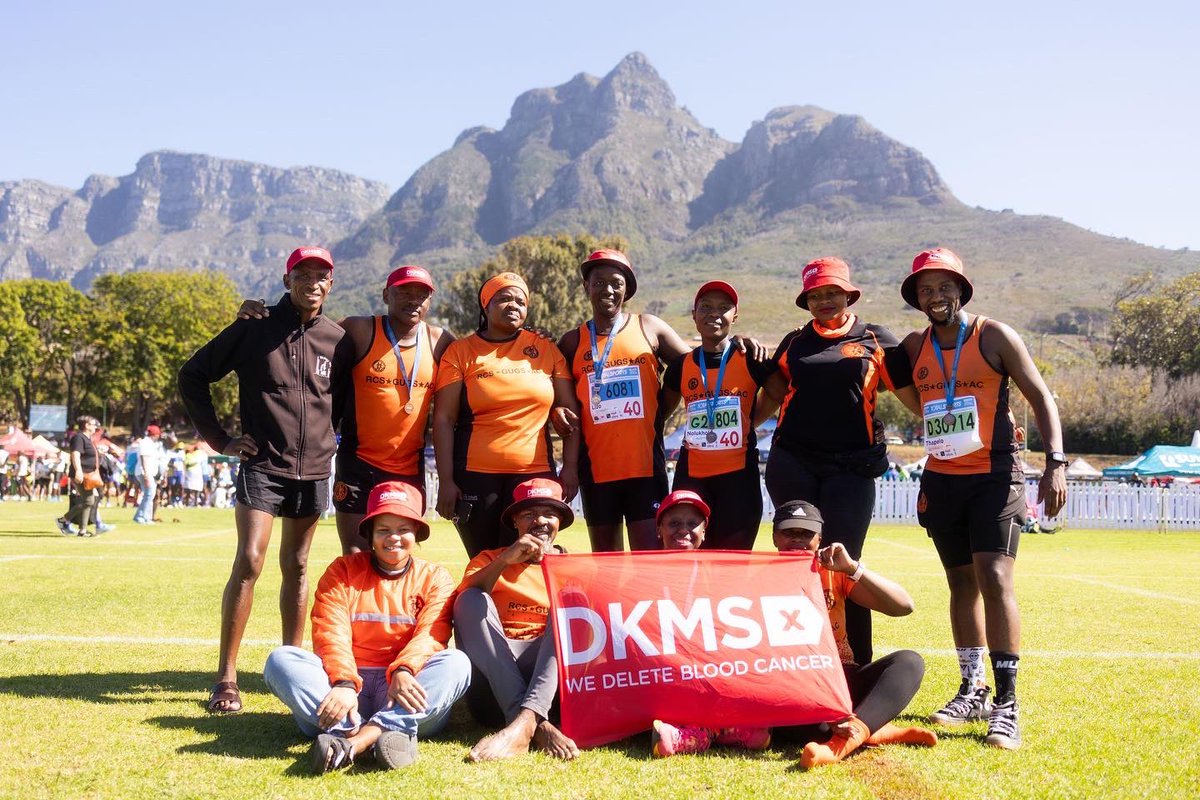 If you missed us at the race, you can still help us make a difference from the comfort of your home. Visit dkms-africa.org/register-now and register to become a potential stem cell donor. YOU could be the matching donor a blood cancer patient needs. 💙 

#TTMO24 #RedCardBloodCancer