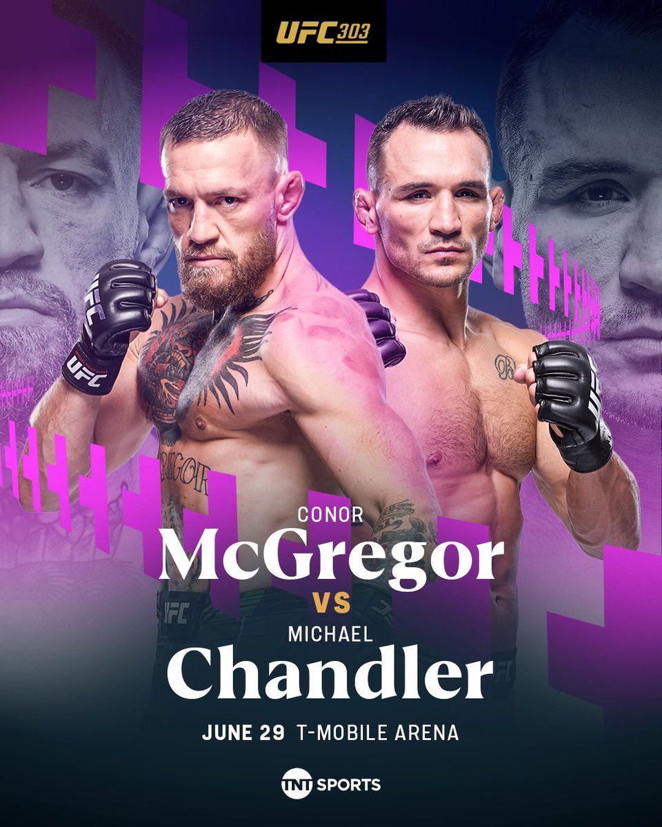 Conor McGregor. Michael Chandler. LFG 🔥 #UFC303 | June 29 | Las Vegas