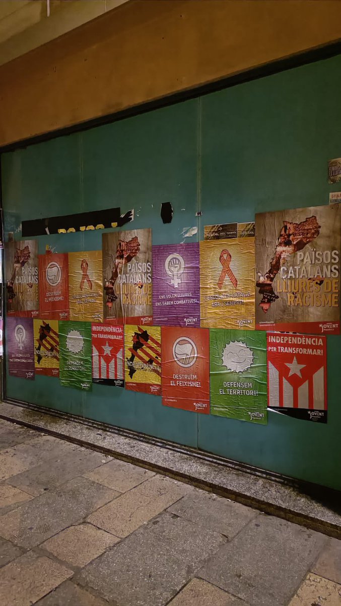 🔴El Jovent Republicà del Baix Besòs Maresme omplim els carrers per deixar clar que defensem la independència per transformar Catalunya i els Països Catalans, i ho defensarem sempre.👊 #FerHoPossible