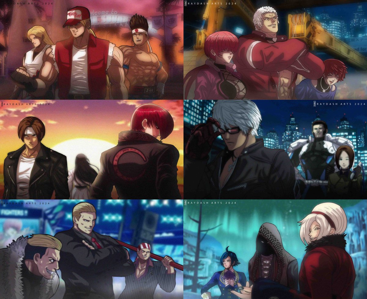 Raydash30's tweet photo. 6 of the teams from the king of fighters xv, just a few more.
#kofxv #sacredtreasures #fatalfury #southtown #orochiteam #ashteam #kdashteam #raydasharts https://t.co/0v8TSXFfDd