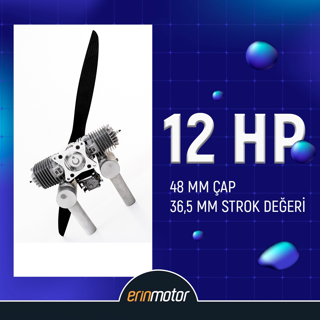 erinmotor's tweet photo. 48 mm çap ve 36,5 mm strok değerine sahip 12 HP motorumuz “Baykuş”, İHA’lara özel olarak geliştirildi.

#erinmotor #Baykuş #iha #güç #motor #teknoloji #yerligüç #ekü #yazılım #haritalama #mapsensörü #speedol https://t.co/uNE7dxoeTf
