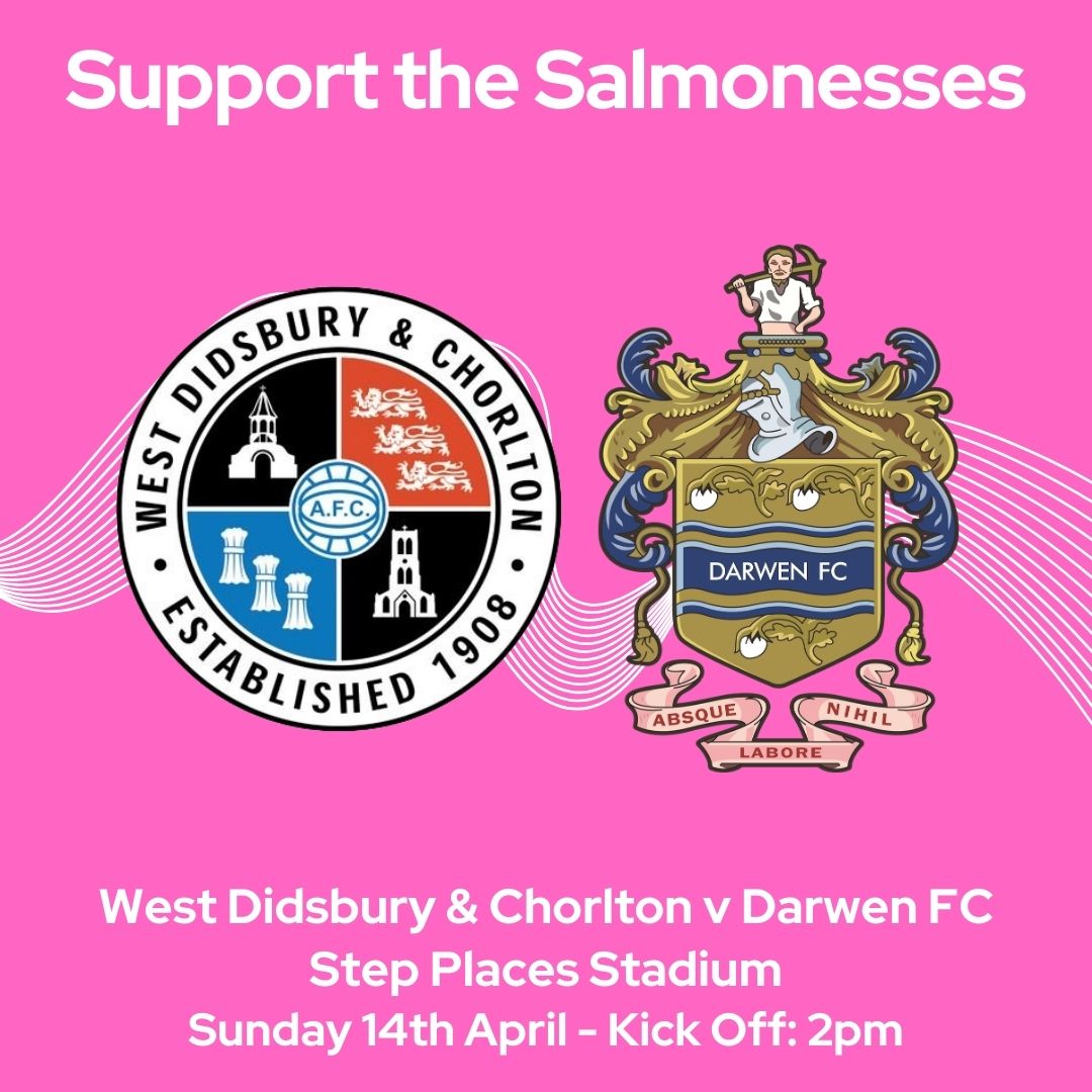 ▶️ Ladies Matchday This afternoon our Ladies side travel to the Step Places Stadium to face @WDC_Women in what should be a thrilling NWWRFL Premier Division encounter. Let's head into Greater Manchester to support the Salmonesses! #OneClub 🇦🇹