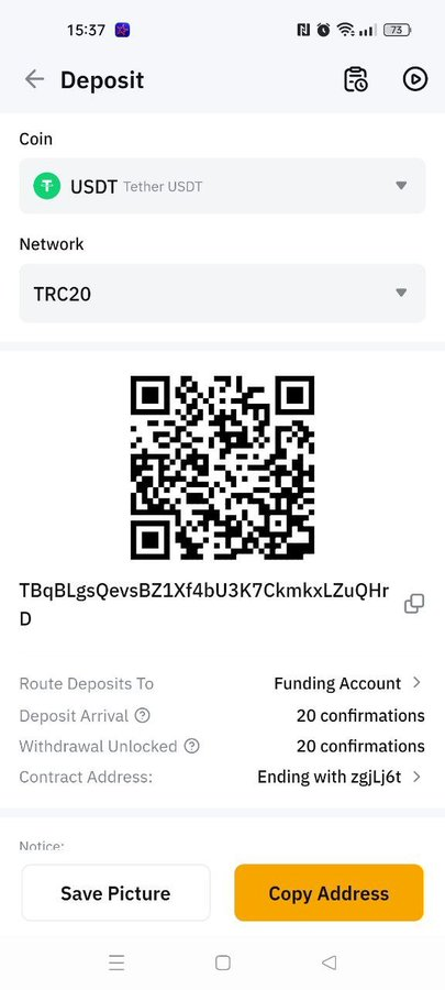 TonaTonelon's tweet photo. @Bybit_Official @Bybit_Official

MY USDT WALLET ADDRESS  TBqBLgsQevsBZ1Xf4bU3K7CkmkxLZuQHrD  TRC20 #Token2049CryptoFest #Bybit https://t.co/obEGNC97Oe