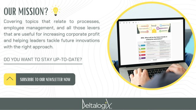Digital Transformation is constantly evolving, and it's not easy to stay up-to-date on tech development and innovative potential. That's why we've created a newsletter, making this task easier for you! 

Sign up here > bit.ly/3BGyVII @deltalogix rt @lindagrass0 #Cont…
