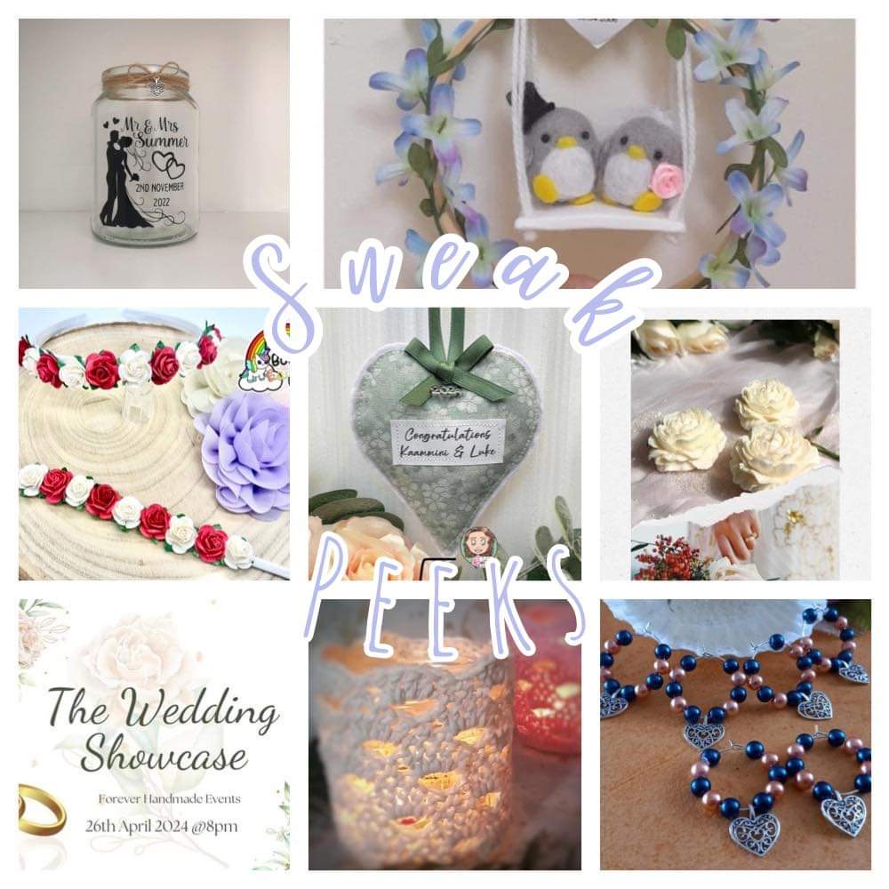 Super excited to be involved in my first ever Facebook market event! The Wedding Showcase Event 💍⛪️

Heres a few sneak peeks 👰‍♀️🤵

Event Link: facebook.com/events/s/the-w…

#SBS #HandmadeInUK #ShopIndie #CraftBizParty #UKMakers #RTUKSeller #UKGiftAm #UKGiftHour