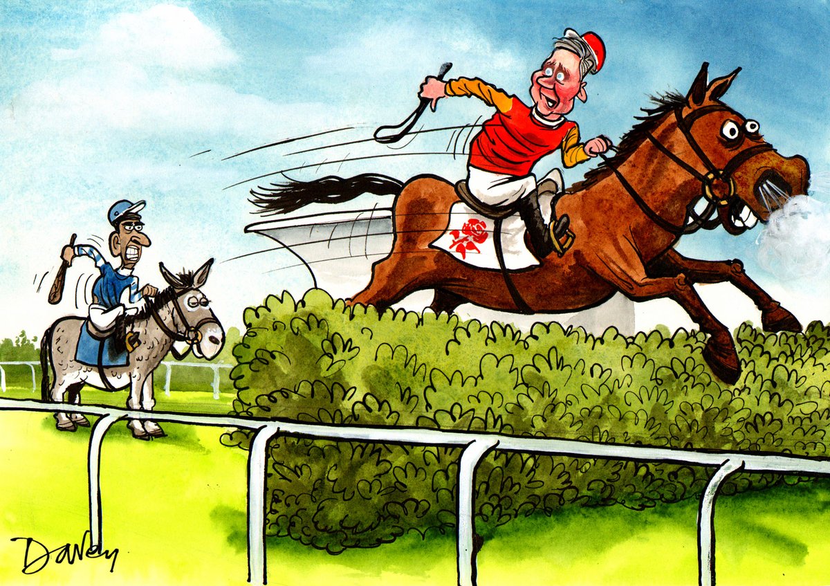 I think there was a horse race yesterday. But was it a Grand National Or a Donkey Derby. Guess it depends on your perspective. [Telegraph; Sunday 14/4/24] #Sunak #Starmer #GrandNational2024
