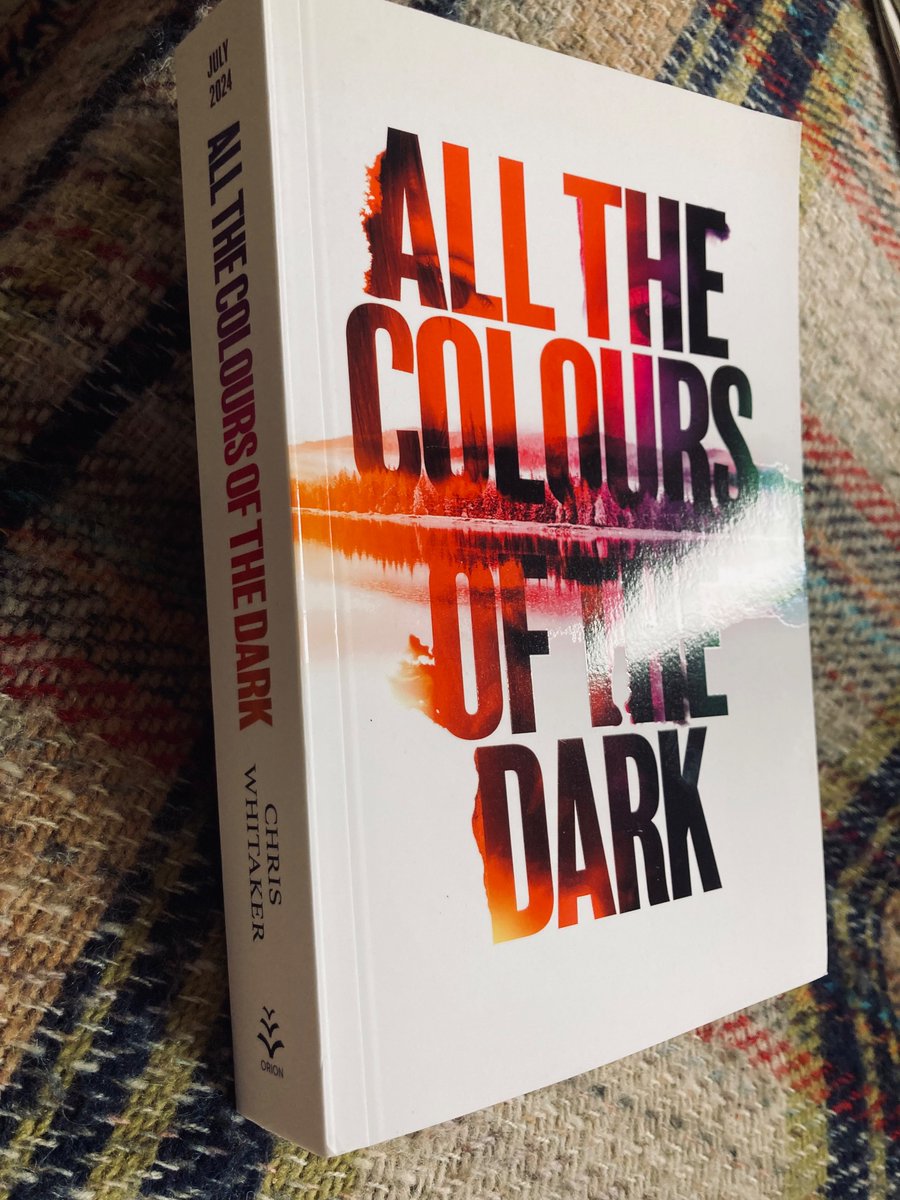 Next read, also courtesy of @ElaineEgan_. Very chuffed to get my paws on this! All the Colours of the Dark by @WhittyAuthor out July 2024.