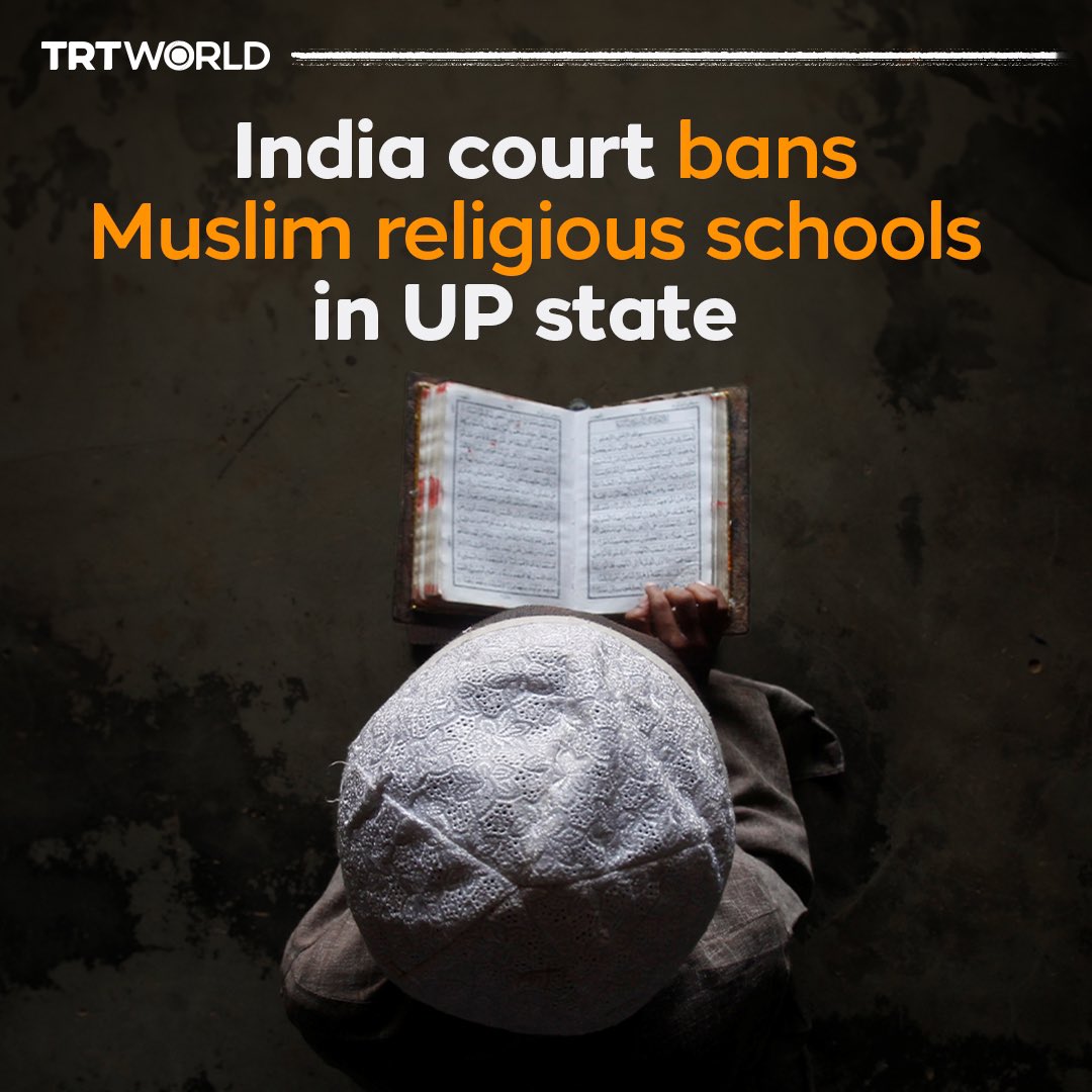 The Modi government never allows Muslims to live in peace. They have made it even more difficult for them to live. Closing down Muslim religious schools in UP is a highly shameful act. And this is not new; they always engage in anti-Muslim card to win elections.