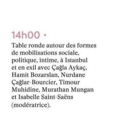 14 Nisan Pazar, saat: 14.00’te Paris’te “Librairie La Petite Égypte”te düzenlenen bir panelde konuşmacıyım. Zamanı olanları, ilgi duyanları beklerim. Açık adres: 35 rue des Petits Carreaux, Paris 2ème.