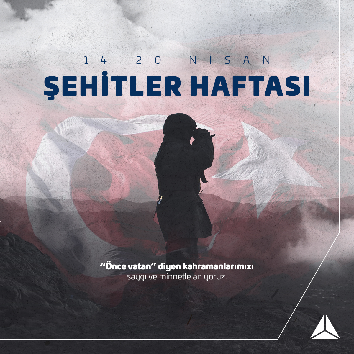 Bağımsızlığımız ve güvenliğimiz için canlarını vatan uğruna feda eden tüm şehitlerimizi rahmet, minnet ve saygı ile anıyoruz. 🇹🇷 #STMSavunma #ŞehitlerHaftası