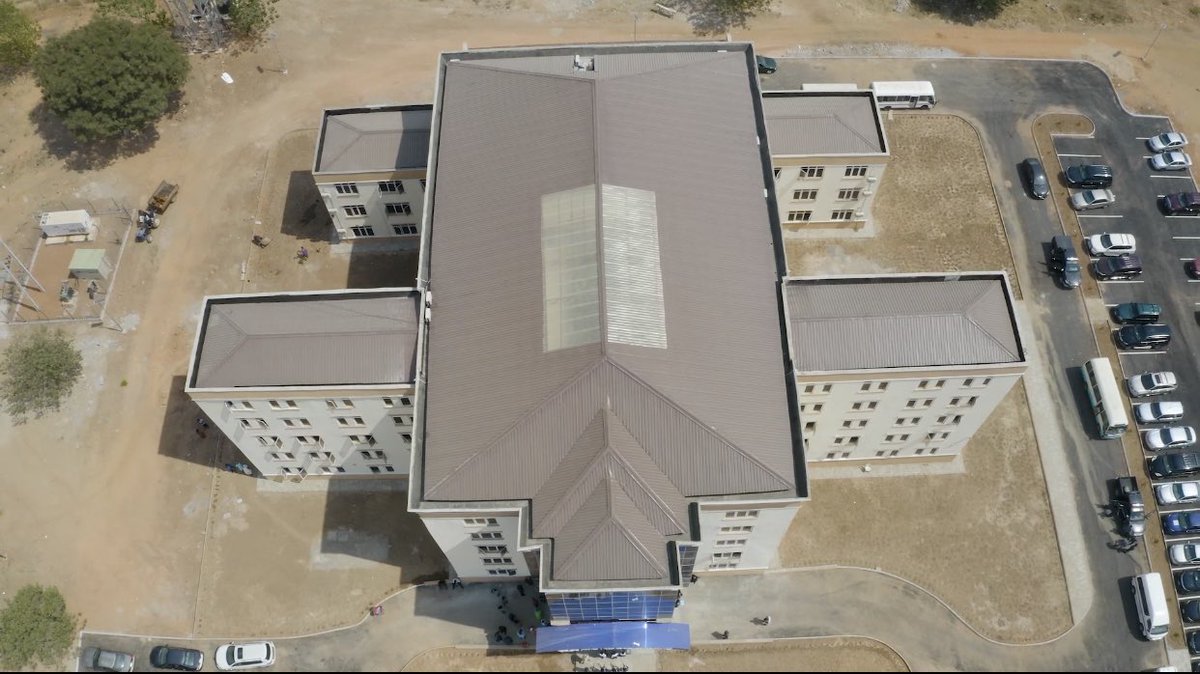 #Architecture AUA 3/24

THE SOLID ROCK
#Building/Bingham Uni Senate (8000m² &amp;5Floors)
#Location/Nasarawa Nigeria
#Design/Sim Int Projects Ltd 
#Concept/Cross+Bird
#Features/Stepped Massing/Passive HVAC/Atrium/Rhythmic Facade/Conc &amp; Steel Prowess/Panoramic Glazing/Offices/Council