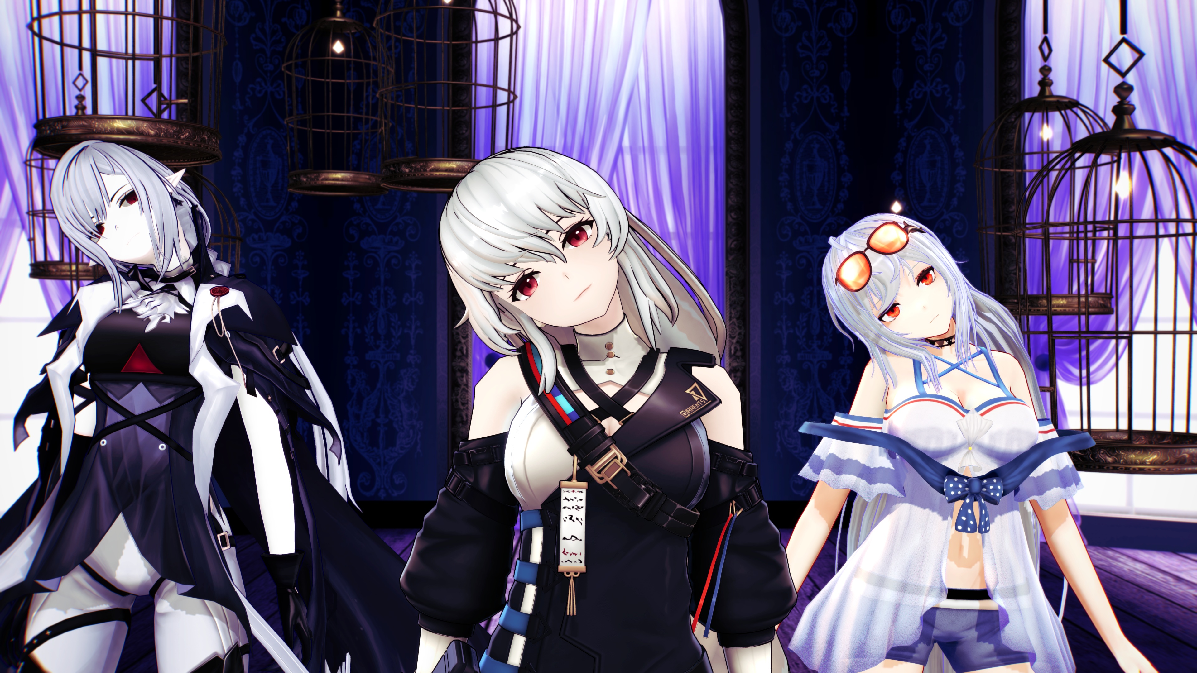 アークナイツ ウルピアヌス+スカジ+帰溟スペクター+グレイ