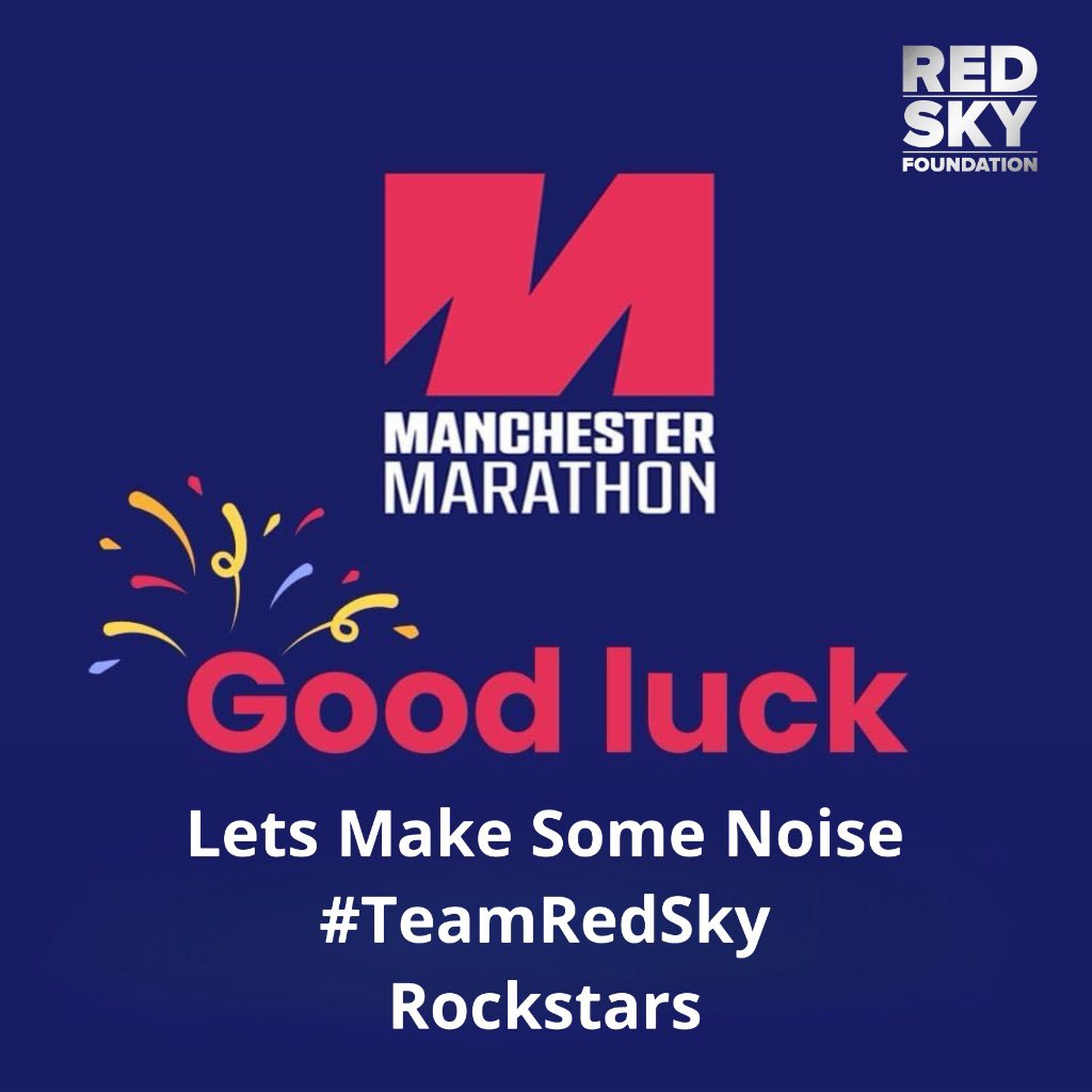 🐝❤️‍🩹🐝❤️‍🩹🐝Mad for it!!! Manchester Marathon let’s make some noise for our Red Sky Rockstars!!! It’s the big day for our supernova runners and we’re ready to tear up the course saving every heart beat! We’re with you every step of the way!!! #TEAMREDSKY #manchestermarathon 🙌🙌🙌