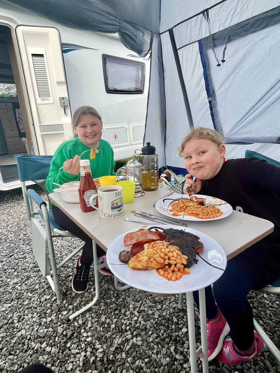 Great to get back to <a href="/CadacUK/">CADAC DOMETIC UK</a> camp breakfasts !

#camping #motorhome #hadrianswall #northumberland