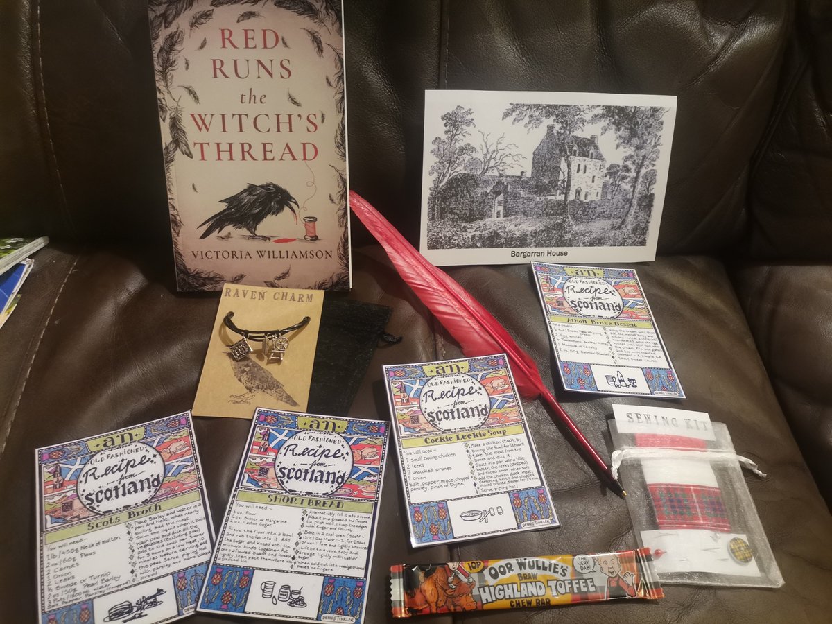 Thank you to @The_WriteReads and @silverthistleps for my spot and copy of Red Runs the Witch's Thread. Utterly creepy story that at just over 100 pages is a quick read that I'd highly recommend. Based on the witch trials in Scotland. Christian took a bit to warm up to.