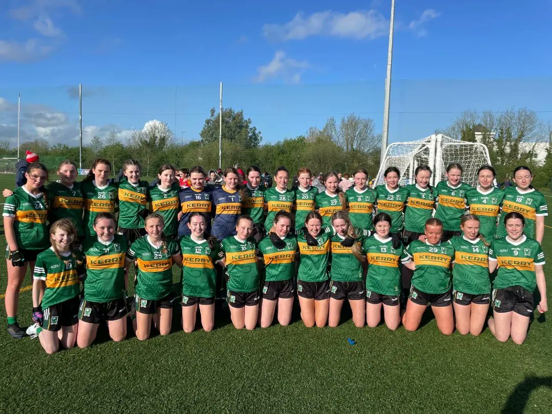 Yesterday's Kerry U14 teams that took part in the Munster LGFA U14 Festival of Football Stage 2
Well done to both teams and management <a href="/MunsterLGFA/">Munster LGFA</a>