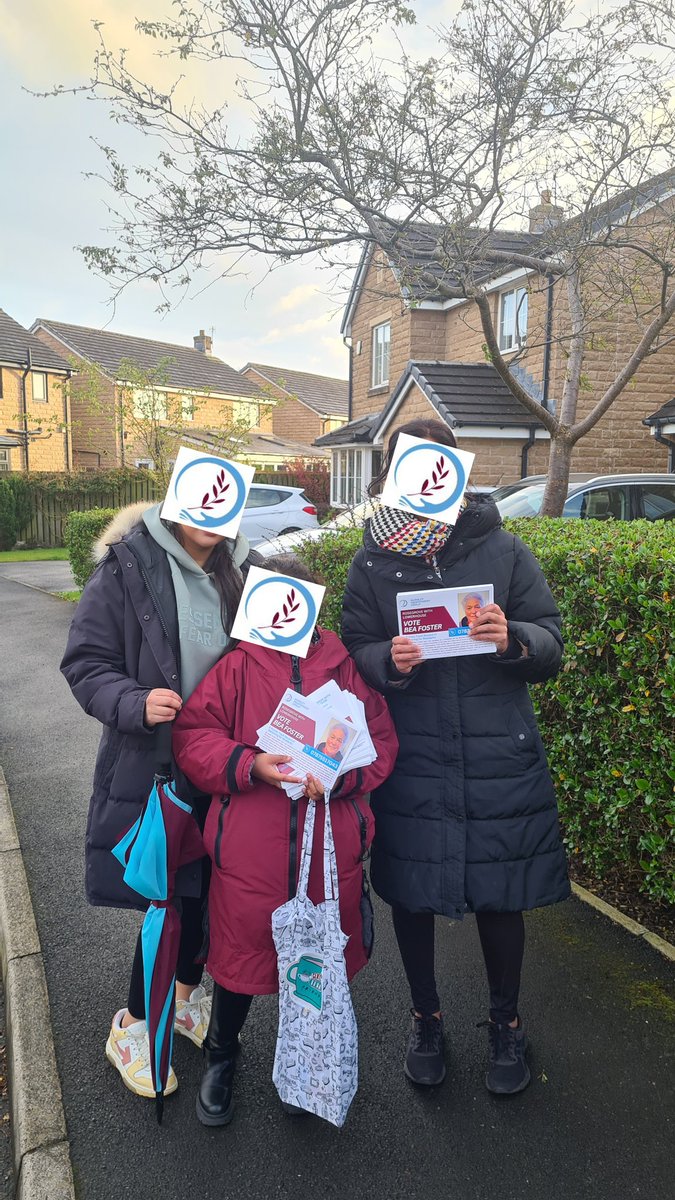 They wanted to go for a walk. I thought it was a brilliant idea. Lowerhouse is a nice walk so took them there. Asked them to post a few (hundred) leaflets along the way!! #VoteIndependent