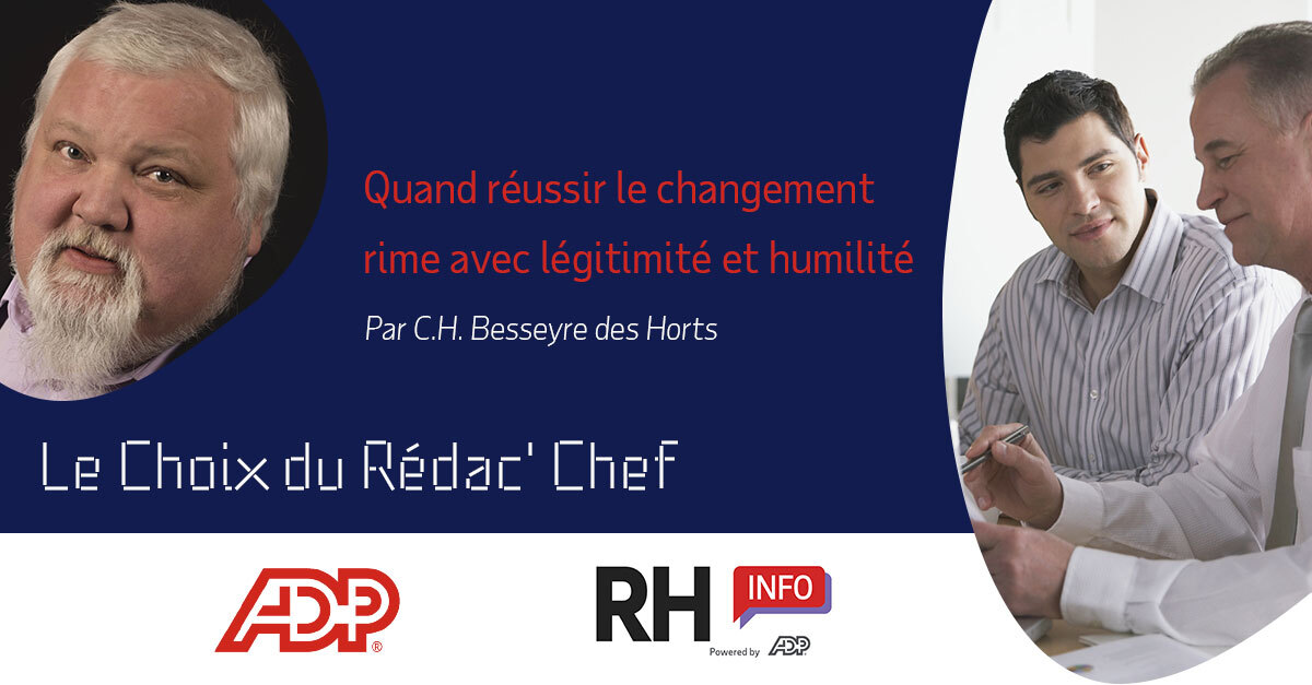 Légitimité et humilité 🙌 : deux points d'impacts des équipes dirigeantes et des #DRH !
<a href="/chbesseyre/">Besseyre des Horts C</a> met en avant le cas du #dirigeant <a href="/vineetnayar/">Vineet Nayar</a> et des avancées concrètes possibles dans les organisations 💡. Un choix du rédac chef <a href="/PatrickBOUVARD/">Patrick BOUVARD</a> 🔗 fr.adp.com/rhinfo/article…