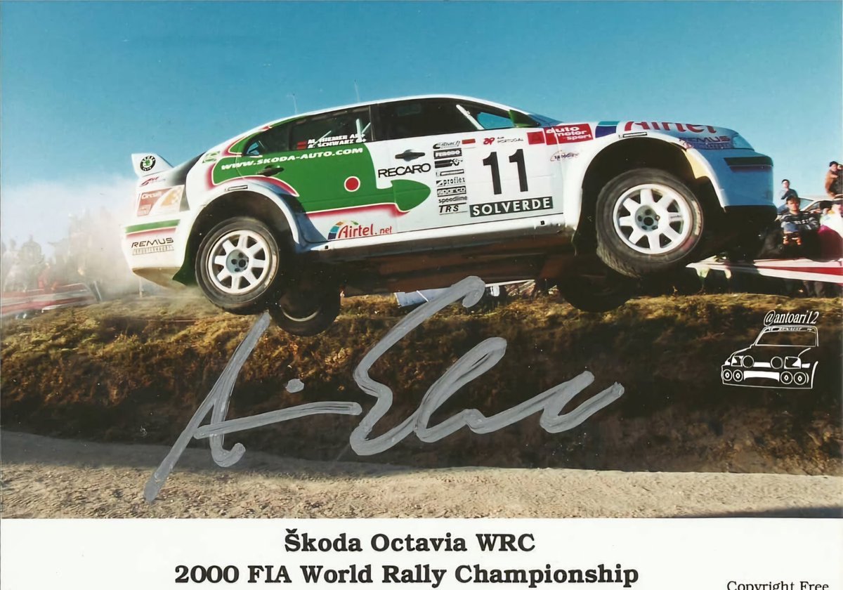 #RallyPortugal2000
#2000RallyPortugal Fafe's
jump. #ArminSchwarz🇩🇪 +
M.Hiemer 🇩🇪
#skodaoctaviawrc
@skodamotorsport
#classicrallys
#classicrallycars #classicars
#wrclegends #oldsrallycars
#Leyenddrivers #Leyendcars #wrc
#ilikerallycars #iloverallycars
#ilikeracingrallycars