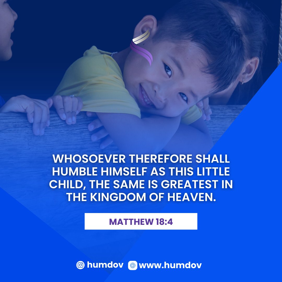 humdov's tweet photo. Happy Sunday to you!
God encourages everyone of us as Christians to live and act like little children. Be quick to forgive others, love others, share gifts, be willing to make sacrifices too. 

Have a great day in the presence of God. 
#HumDov #ChurchManagement https://t.co/ioA7wNkvuW