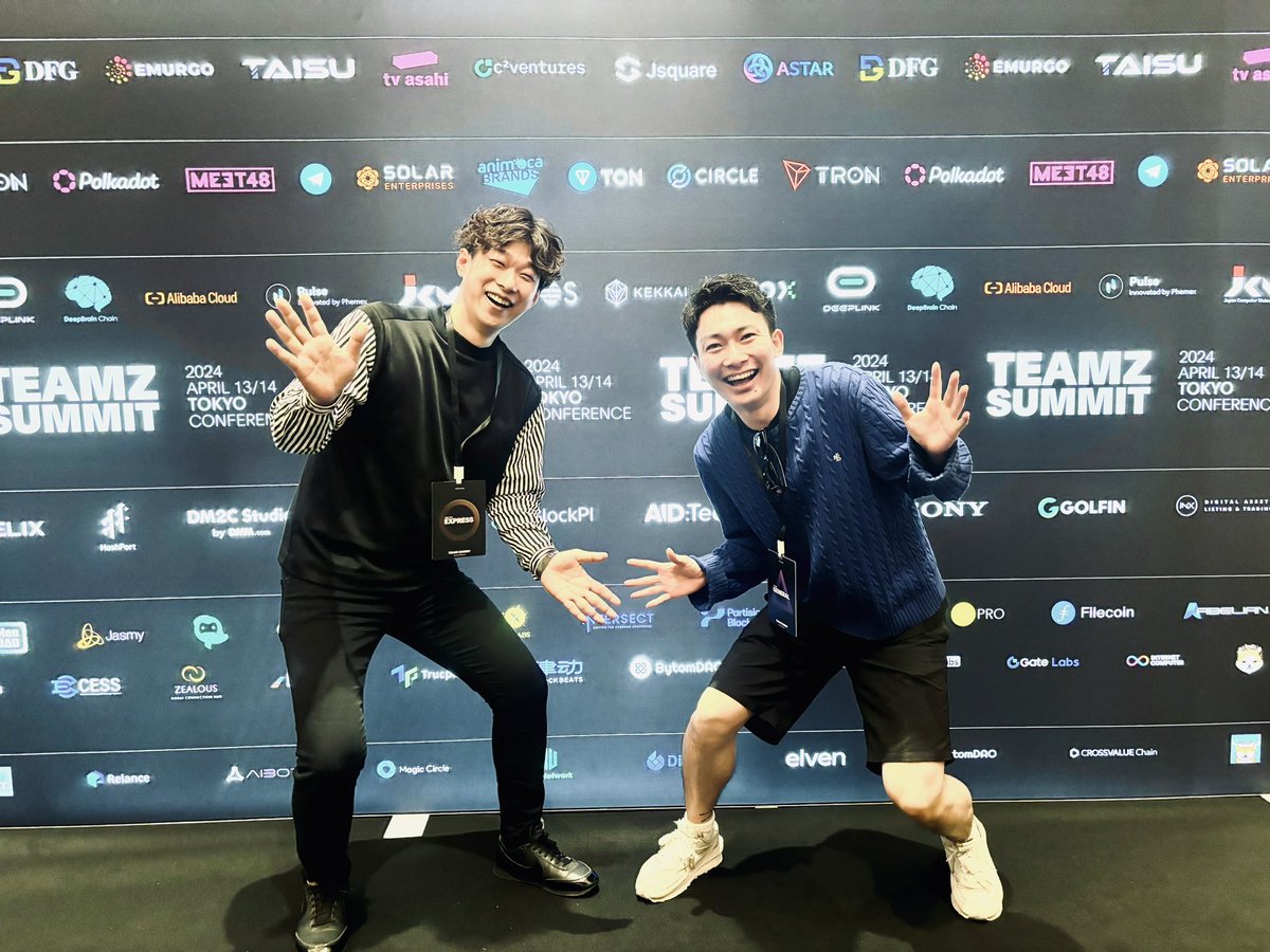 KENKEN_Claw's tweet photo. TEAMZ WEB3/AI SUMMITにBDメンバーと行ってまいりました✨✨
国内外のプロジェクトによる展示ブースもありめちゃくちゃ盛り上がってました❗️
そんな中DM2Cさんのブースを発見❗️❗️
しっかりBOUNTY HUNTERSもいる〜✨嬉しいですね❗️
#TEAMZSummit2024 #DM2C #seamoonprotocol https://t.co/mAf8Ninbvi