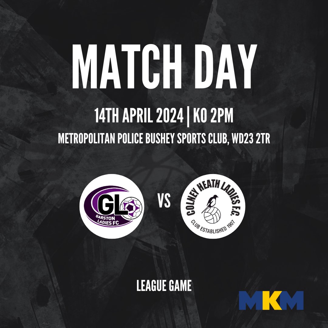 It’s Matchday!  Today we travel to @GLFCSeniors in the biggest league game of the season so far. We take on 1st place Garston as we look to swing the title race in our favour with a big win at the met ground! 

#uptheheath #cmonthemagpies #CHLFC #womensfootball #football ⚽️⚪️⚫️