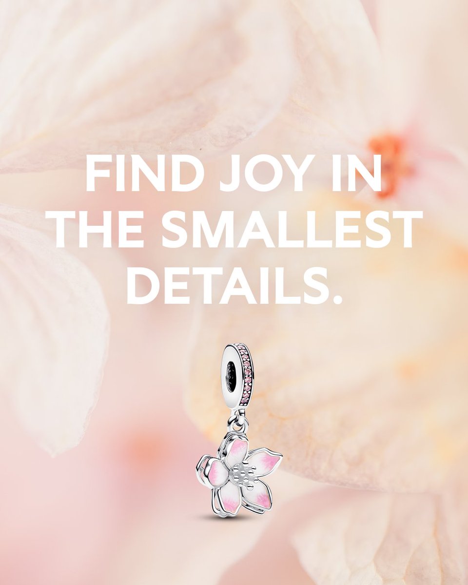 Make gratitude and appreciation your priorities this spring. 🌸 Shop now: to.pandora.net/IcgjXH