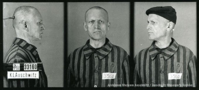 14 kwietnia 1895 | W Krakowie urodził się Polak Stanisław Październy. Nauczyciel. W #Auschwitz od 25 kwietnia 1942 r. Nr 33160 Został rozstrzelany w obozie 27 maja 1942 r.
