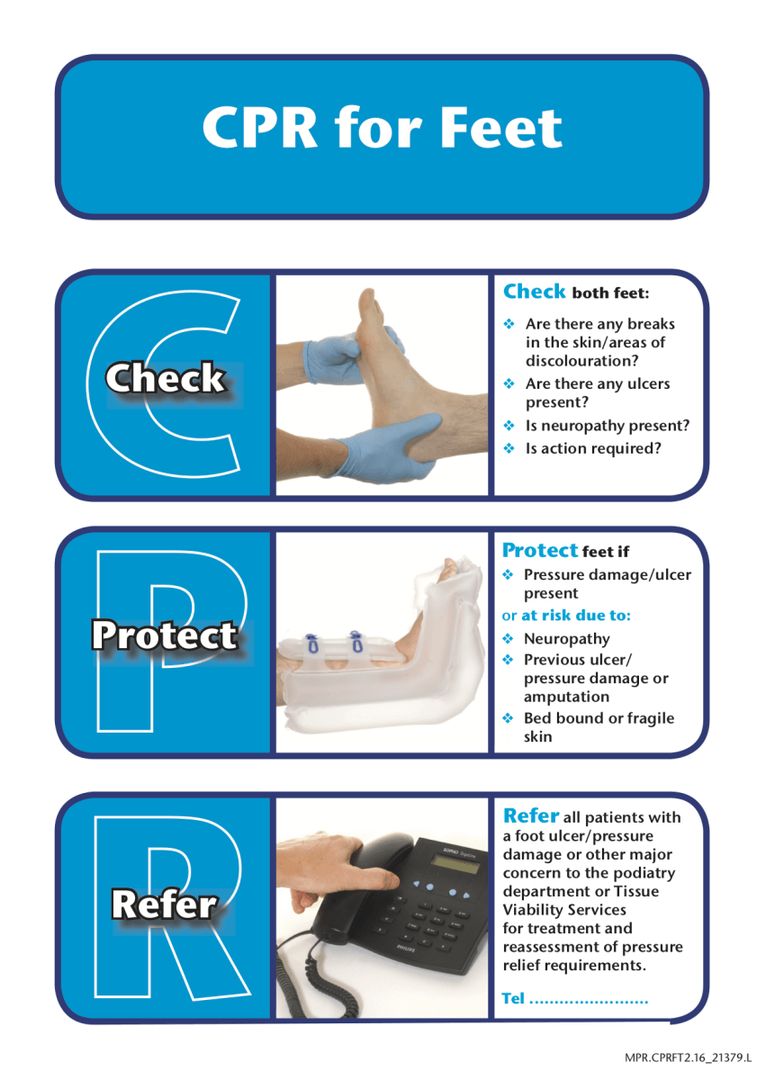 New! Updated Poster! To Prevent the Next #Footattack, Know Foot #CPR | DF Blog diabeticfootonline.com/2014/11/09/to-…