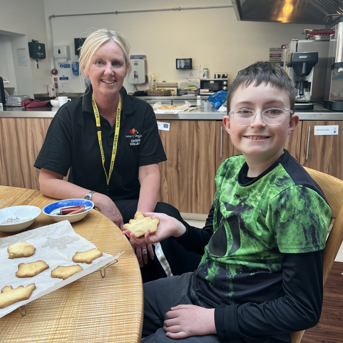 At Helen & Douglas House baking is more than just a delicious activity. It's a way for the children we care for to learn new skills, gain independence and smile. The children enjoy baking biscuits & cakes, creating sweet memories along the way! 🧡