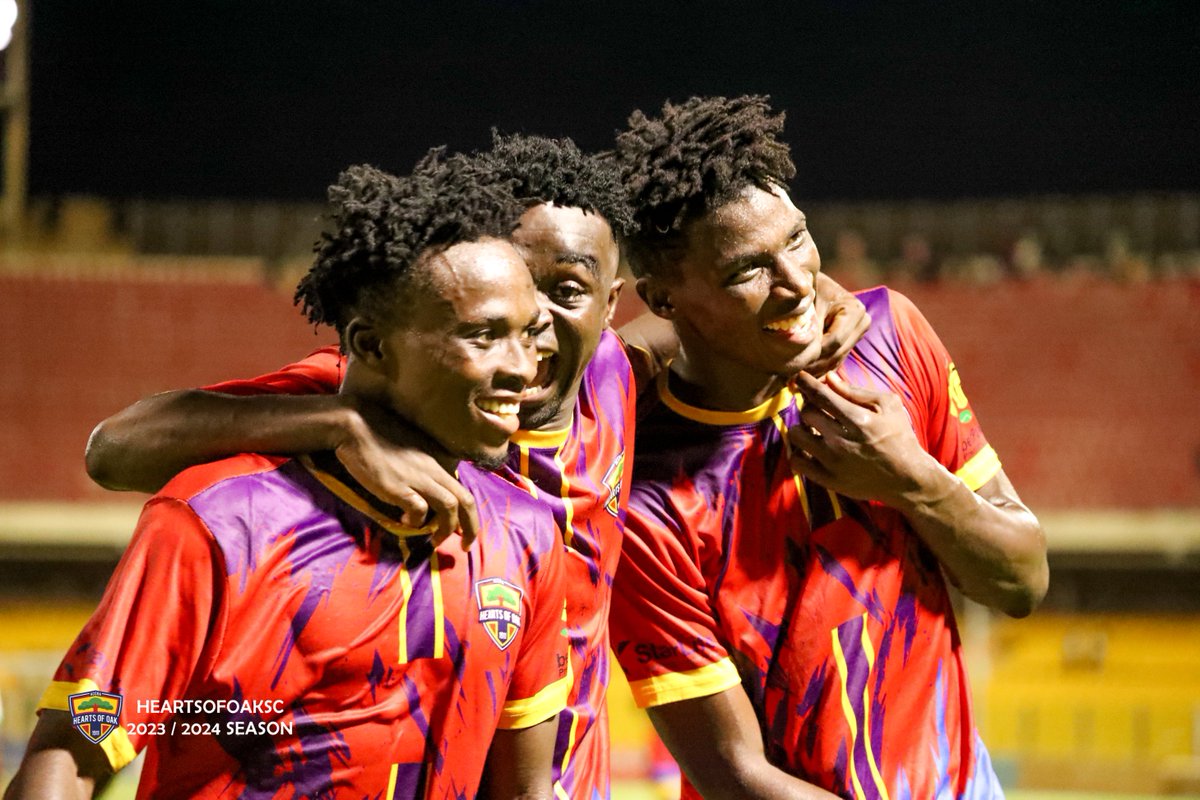 🔴🟡🔵 || #AHOSCKarela 

📷 Shots from our match against Karela.

click on the link below for more pictures 

web.facebook.com/Accraheartsofo…

#AHOSC
#PositiveEnergy
#StarLife
#Phobia4Life