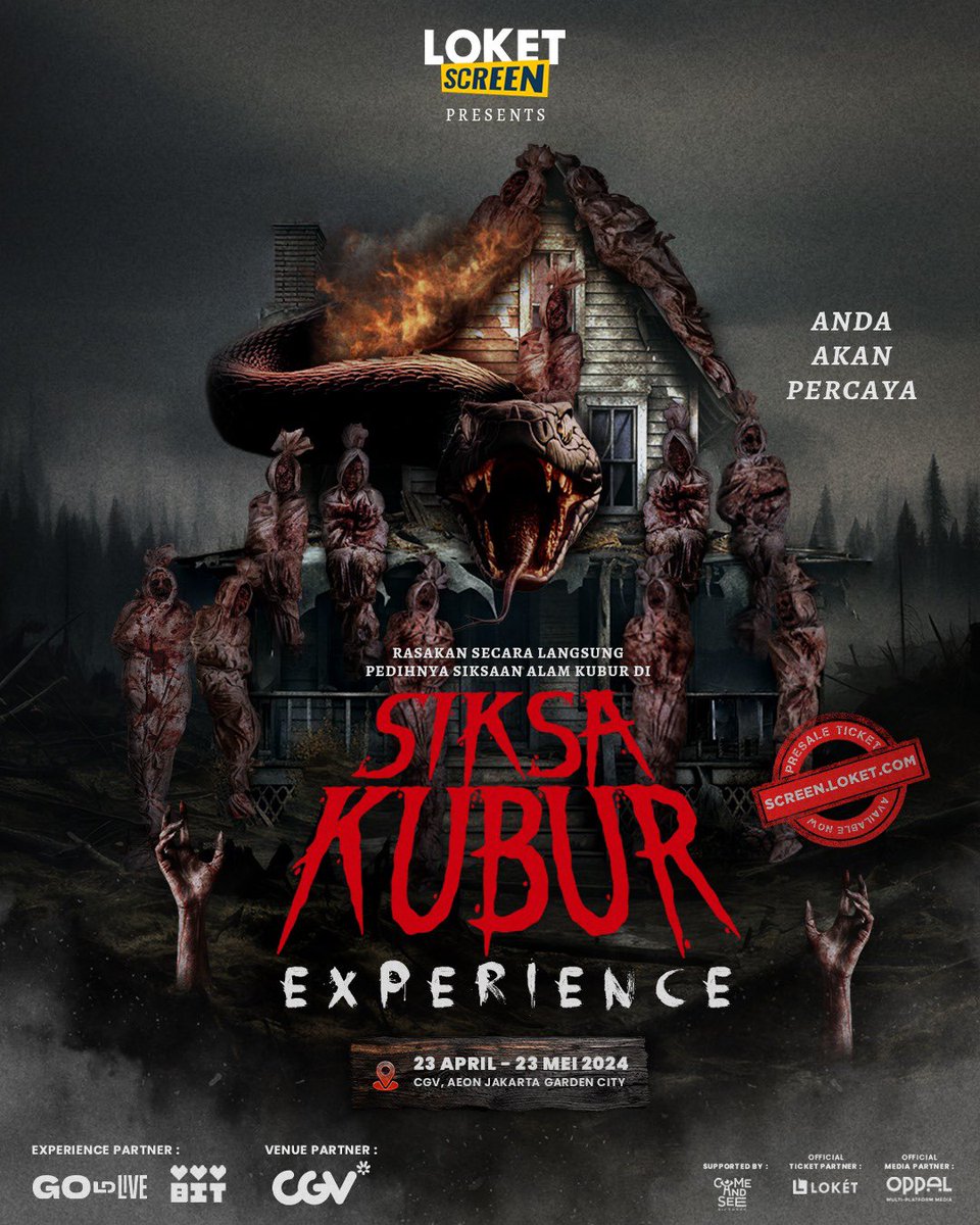 jokoanwar's tweet photo. Nahhh ini dia. Yok masuk teman-teman! SIKSA KUBUR EXPERIENCE!!

Ditunggu di dalem! https://t.co/eKBMVAn3vH