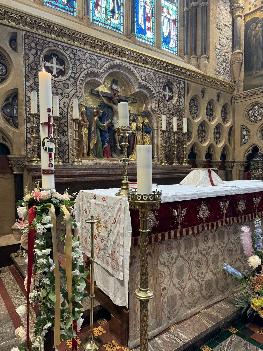 Easter 3 - preparing for Mass at Saint John the Apostle, Torquay