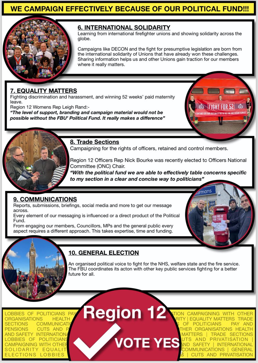 UnionSteveW's tweet photo. Make your voice heard in the ongoing @fbunational political fund ballot, open until Monday 29th April.
Return your ballot paper with a YES vote.
For more info on why you need to vote👇👇👇👇👇👇👇👇👇👇 https://t.co/jKrdAhCZm4