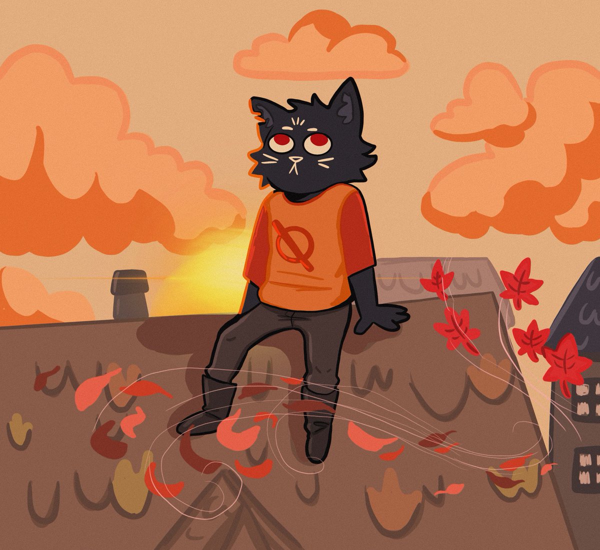 The woods will never be the same man🍂 
#nightinthewoods #nitw
