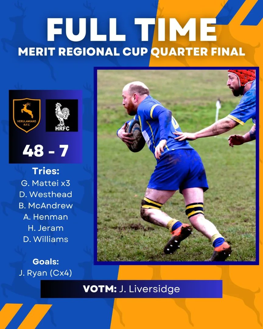 🚨𝐅𝐔𝐋𝐋 𝐓𝐈𝐌𝐄 𝐑𝐄𝐒𝐔𝐋𝐓🚨 Feasts for both the 1️⃣'s and 2️⃣'s in yesterday's cup ties, providing great entertainment in the sunshine for the VP lunch 🌞. Semi finals for the 2's and the round of 16 for the 1's await 🏆 #UpTheVees🔵🟡 #OneClub #RugbyUnion #PapaJohns