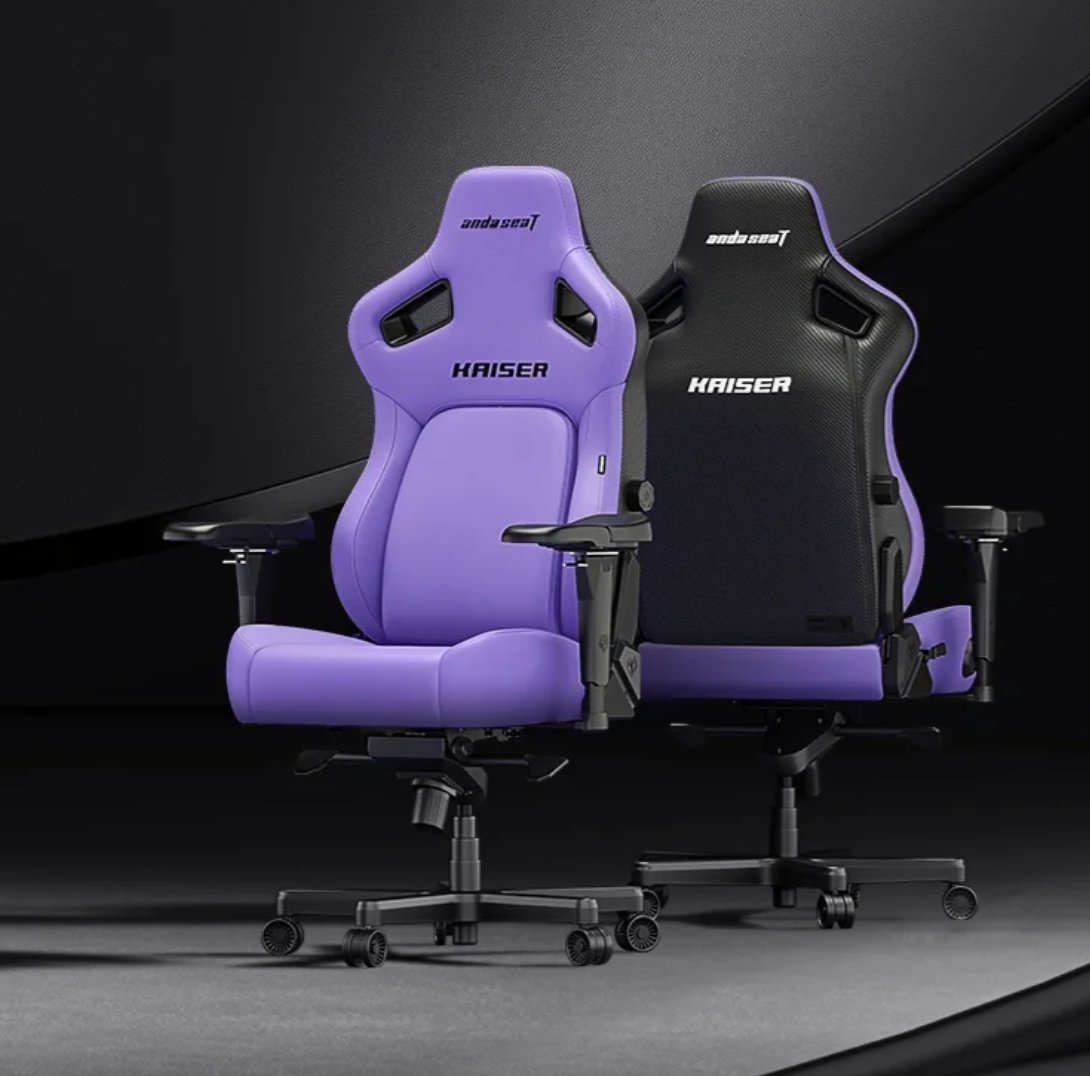 🏆 The AndaSeat Kaiser 4 features invisible lumbar support for ultimate back care. Protect your posture with every game. Secure yours at rb.gy/azudc2 #BackSupport #AndaSeat #PostureProtection