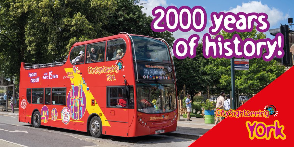 💸 Did you know that your York City Sightseeing ticket can unlock discounts around York? 😎 You can save money on local attractions when you explore the historic city of York with us! ➡️ Read about York CitySightseeing treats here > yorkcitysightseeing.com/yorkcitysights…