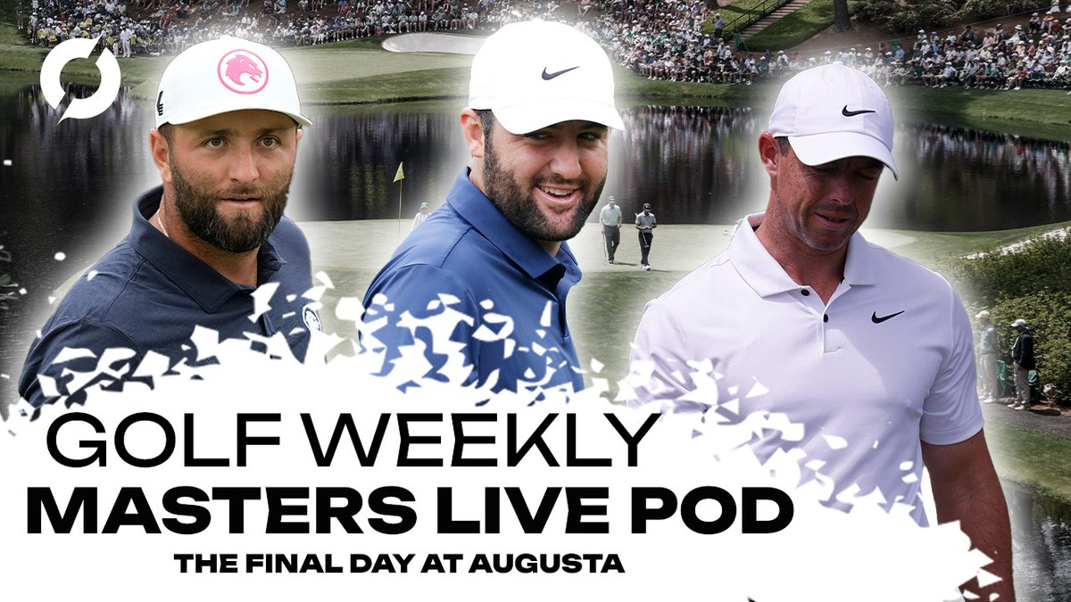 The @GolfWeeklyOTB Masters Sunday pod is LIVE on YouTube now! 📺 Catch @MolloyJoe, @FionnDavenport & @gcooney93 picking through it ALL now ➡ youtube.com/watch?v=v8GdjW…