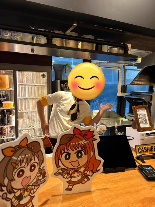コラボカフェ(風ごはん会)に来ました 