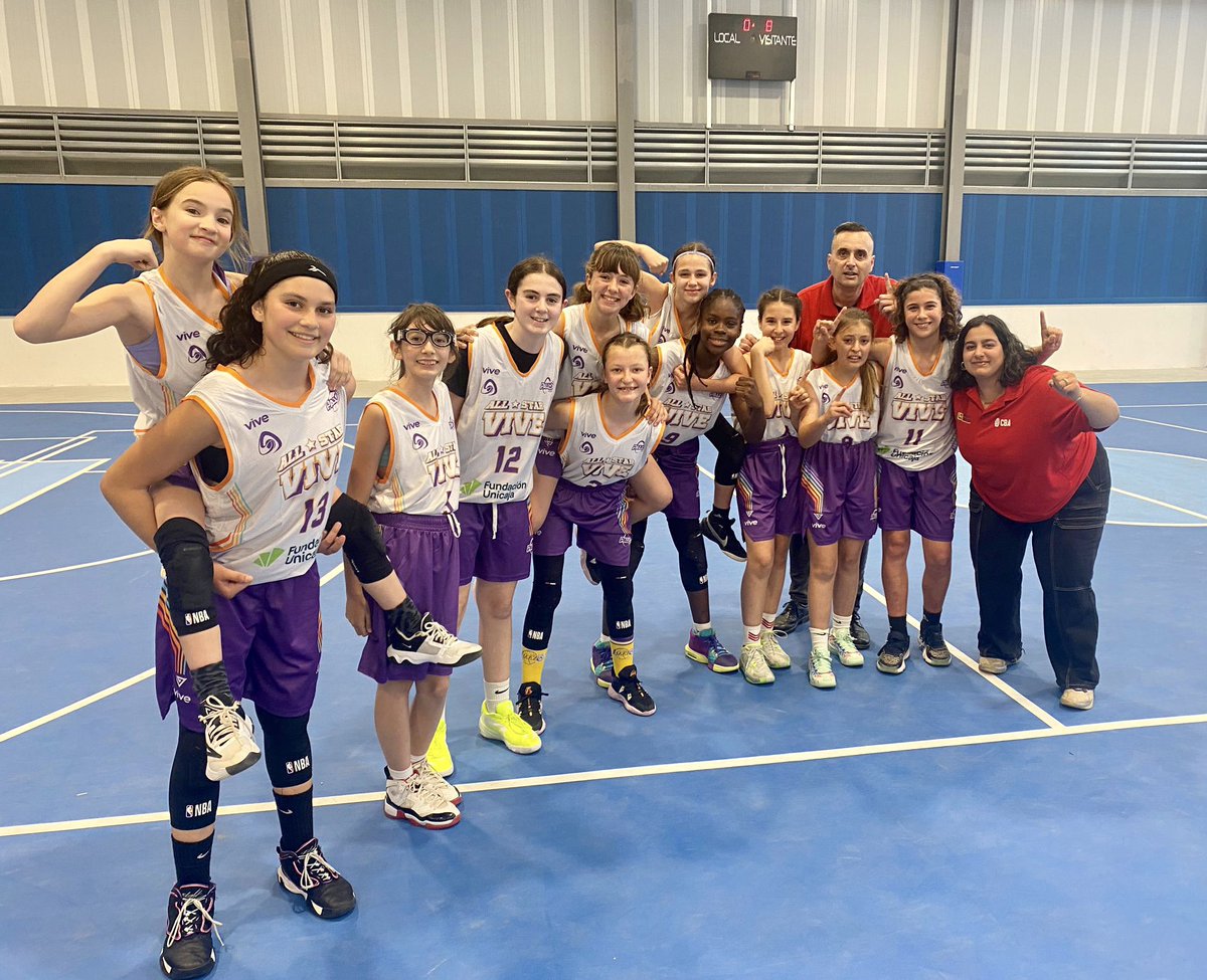 cbalmeria's tweet photo. Vaya añito el de nuestras MINIS. 
Ya están en semifinales de EL All Star Vive, organizado por el @cbelpalo , que reúne  a los mejores equipos de Andalucía de la categoría minibasket femenina . 
¡ A seguir disfrutando! 🏀 
#CBAclubdecantera https://t.co/P4FvK81G0r