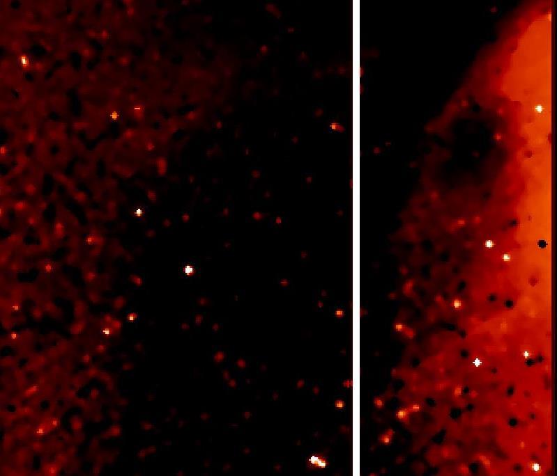 @MYLUNCHBREAK_ This is back from 2014 HI1A Telescope. On right side you see Earth, & below that is Set, rising. That's a big size difference.