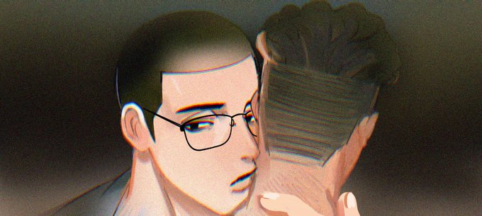 「glasses very short hair」 illustration images(Latest)