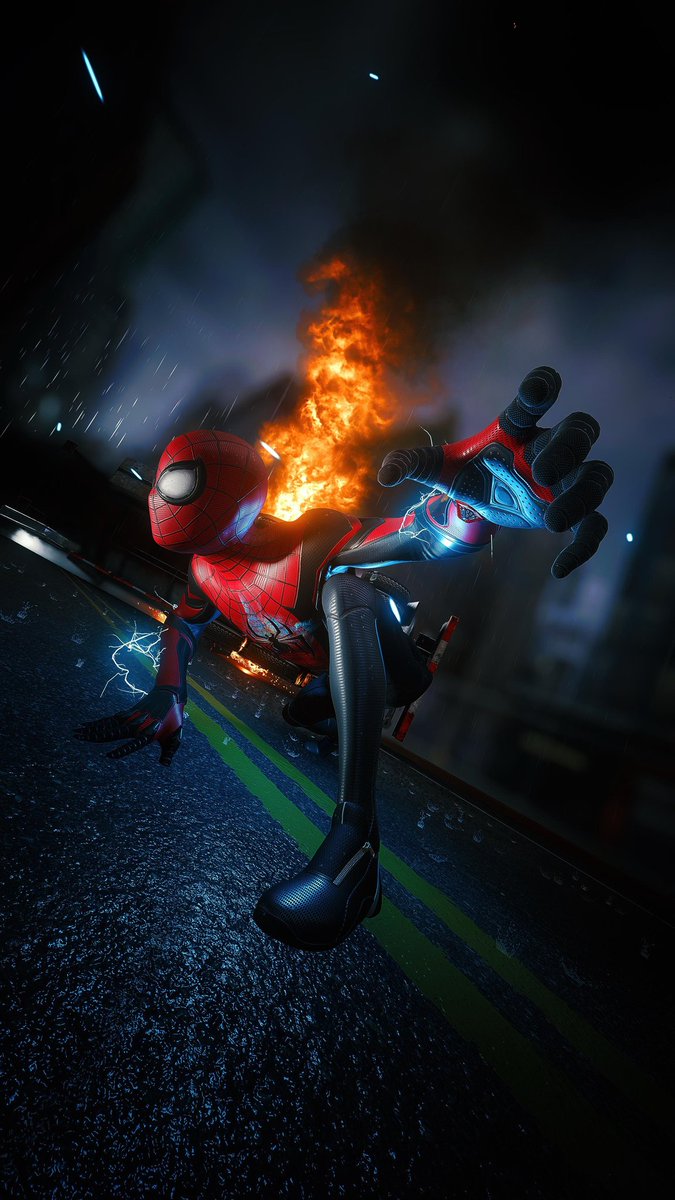 🔥🕷
🎮 : Spider-Man 2                  
#InsomGamesCommunity
#InsomGamesSpotlight
@insomniacgames