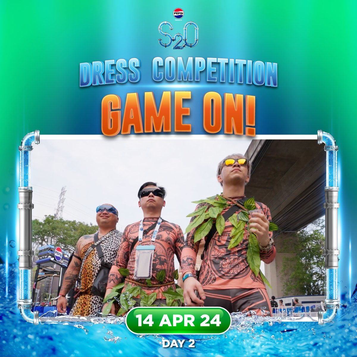 Festival fashion is on fleek!! แฟชั่นสุดปังไม่ไหว Dress Competting ใครแต่งตัวมาจึ้งๆ ไปโชว์ตัวที่ Facebook S2O ได้เลย #PepsiS2O #S2O #S2O2024