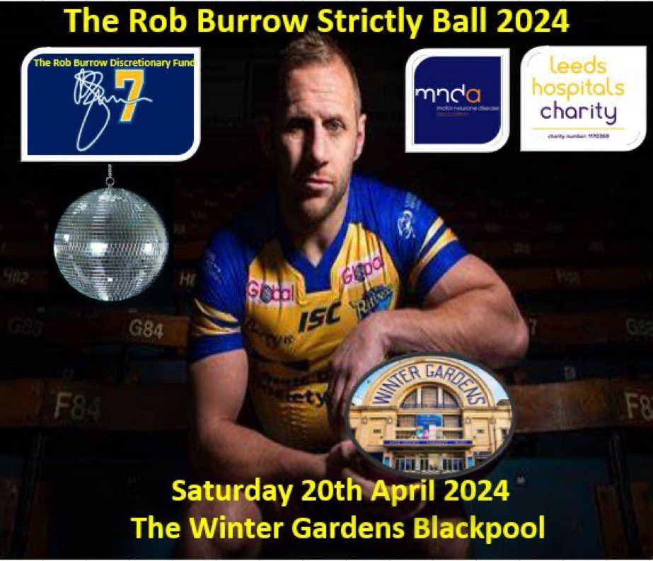 If 99.9% of people had asked me to take part in a Strictly event, the answer would have been a flat NO! But there’s 99.9% of the population … and then there’s @Rob7Burrow. I’ll be stepping out next Saturday night. 😬 Please support if you can! 👇🏻 donate.giveasyoulive.com/fundraising/ba…