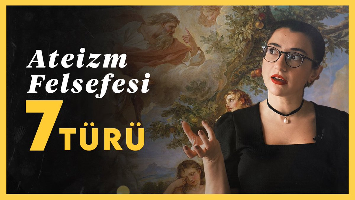 Ateizm, sandığınız şey olmayabilir… 
Tanrının varlığını reddetmenin 7 farklı türü📌

Bu videoda tanrı kavrayışlarına bağlı olarak tarih boyunca gelişen farklı ateizmlerden söz ediyoruz. 

Ateizm nedir; ne değildir? Ateist bir dinden söz edilebilir mi? Yeni ateizmin sorunları