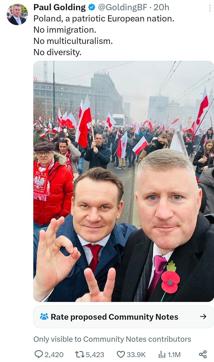 Elon Musk boosted twice convicted pro-Russian British fascist Paul Golding, meaning the previously little-known Golding got at least 1.1 million views for his tweet. Musk is using his influence to boost fascists and supporters of Russia. And how did Musk know about this obscure…