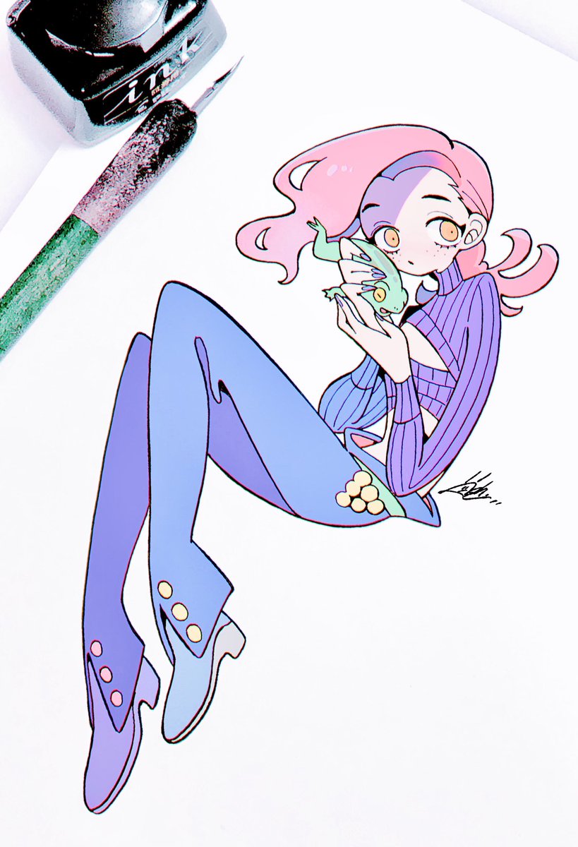 ジョジョ「#一次創作作家のファンアートこれはジョジョのFA 」|かねこ鮭🧸GW個展🧸のイラスト